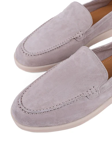 Женские слиперы Attizzare велюровые серые - фото 5 - Miraton