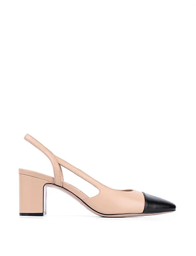 Жіночі туфлі слінгбеки Attizzare шкіряні бежеві (TG239121-192) - фото 1 - Miraton