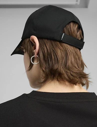 Бейсболка ESS Metal PUMA Cat тканевая черная - фото 4 - Miraton