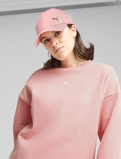 Бейсболка ESS Metal PUMA Cat тканевая розовая - фото 3 - Miraton