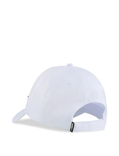 Бейсболка ESS Metal PUMA Cat тканевая белая - фото 2 - Miraton