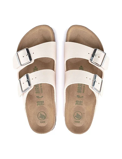 Жіночі шльопанці BIRKENSTOCK Arizona BFBC з екошкіри рожеві (1019662) - фото 4 - Miraton