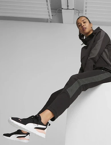 Жіночі кросівки PUMA Anzarun Lite тканинні чорні (371128-51) - фото 7 - Miraton