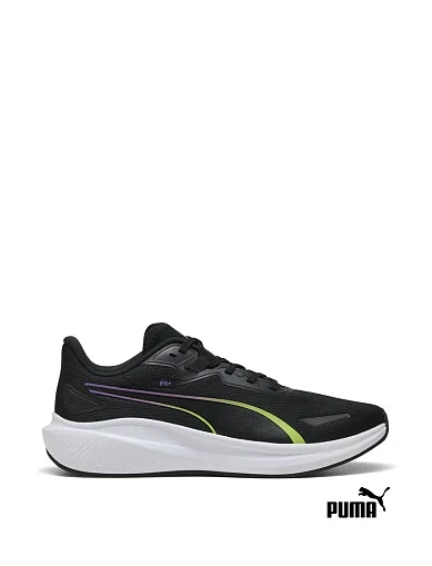 Жіночі кросівки PUMA Skyrocket Lite Running Shoes тканинні чорні (379437-35) - фото 1 - Miraton