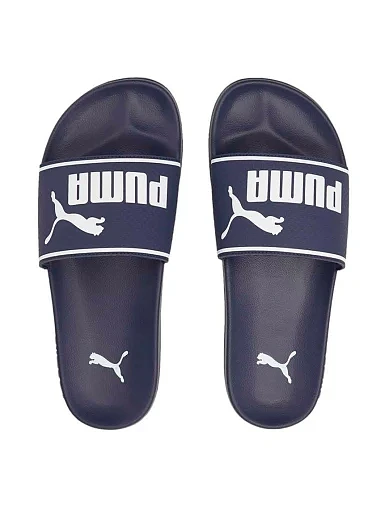 Мужские шлепанцы PUMA Leadcat 2.0 резиновые синие - фото 4 - Miraton