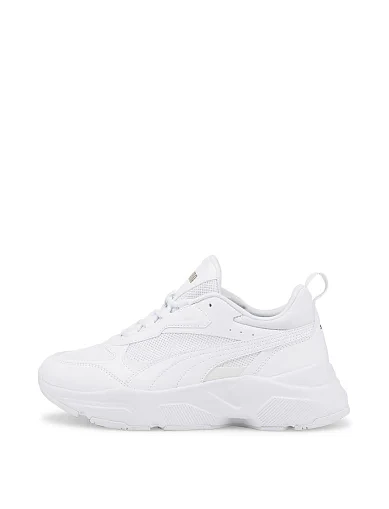 Женские кроссовки PUMA Cassia тканевые белые - фото 2 - Miraton