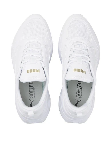 Женские кроссовки PUMA Cassia тканевые белые - фото 4 - Miraton