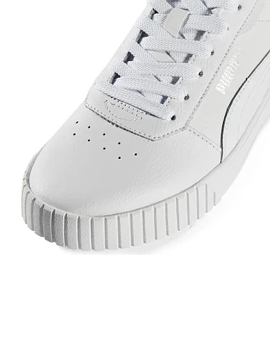 Женские кеды PUMA Carina 2.0 из искусственной кожи белые - фото 6 - Miraton