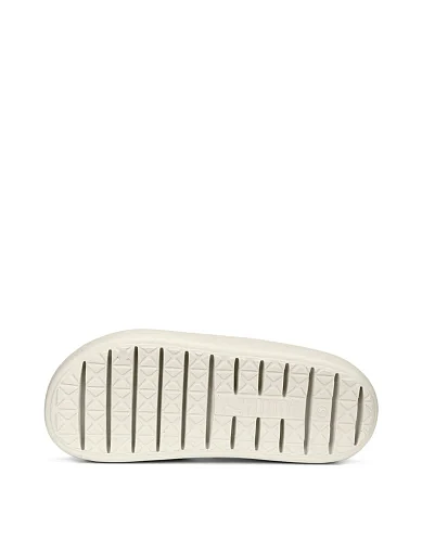 Женские шлепанцы PUMA Shibui Cat резиновые молочного цвета - фото 6 - Miraton