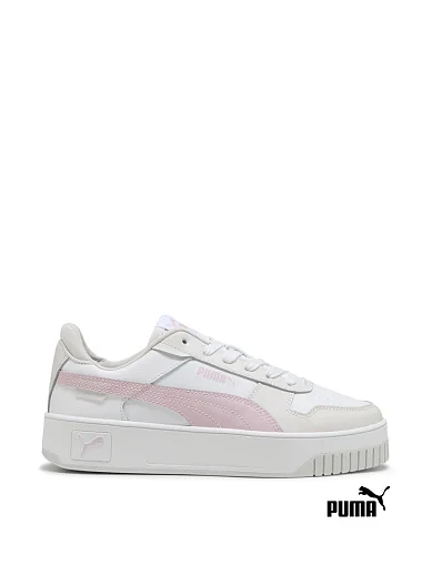 Жіночі кеди PUMA Carina Street Sneakers Women зі штучної шкіри білі (389390-46) - фото 1 - Miraton