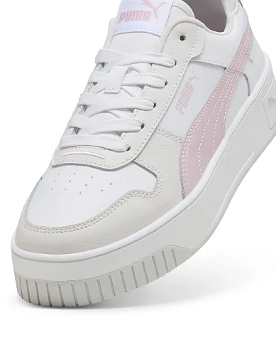 Жіночі кеди PUMA Carina Street Sneakers Women зі штучної шкіри білі (389390-46) - фото 5 - Miraton