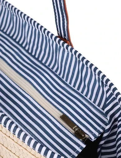 Жіноча сумка MIRATON солом'яна бежева(622-1) - фото 4 - Miraton