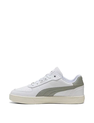 Мужские кеды PUMA Caven 2.0 Lux из искусственной кожи белые - фото 2 - Miraton