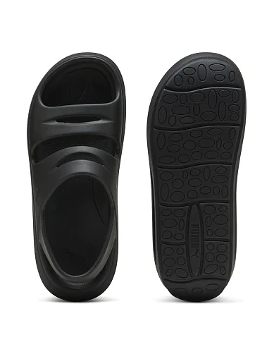 Жіночі сандалі PUMA Flatter Sandals гумові сірі (400337-01) - фото 4 - Miraton