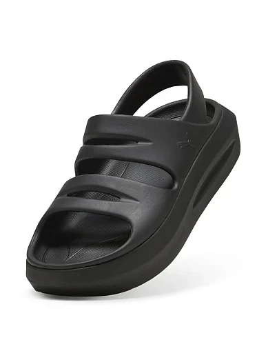 Жіночі сандалі PUMA Flatter Sandals гумові сірі (400337-01) - фото 5 - Miraton