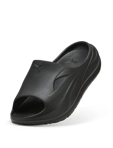 Мужские шлепанцы PUMA ZeroG резиновые черные - фото 5 - Miraton