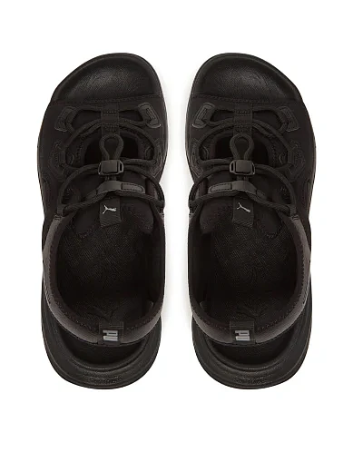 Мужские сандалии PUMA SOFTRIDE ZeroG резиновые черные - фото 4 - Miraton