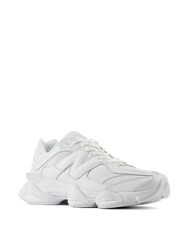 Женские кроссовки New Balance 9060 кожаные белые - фото 3 - Miraton