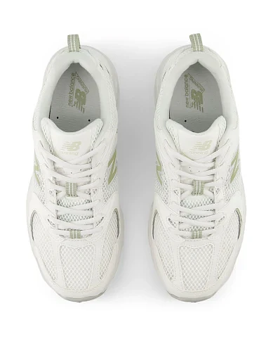 Жіночі кросівки New Balance 530 тканинні білі (U530CSC) - фото 4 - Miraton