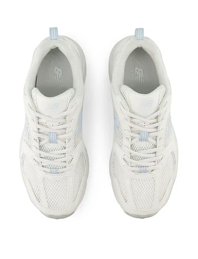 Жіночі кросівки New Balance 530 тканинні білі (U530CSD) - фото 4 - Miraton
