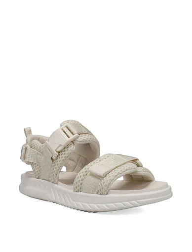 Женские сандалии New Balance 600v2 тканевые бежевые - фото 3 - Miraton