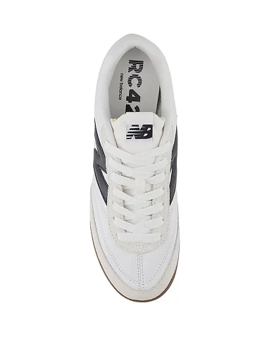 Мужские кроссовки New Balance RC42 кожаные белые - фото 4 - Miraton