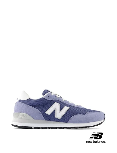 Мужские кроссовки New Balance 515 замшевые синие - фото 1 - Miraton