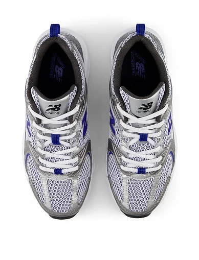 Чоловічі кросівки New Balance 530 тканинні сині - фото 4 - Miraton