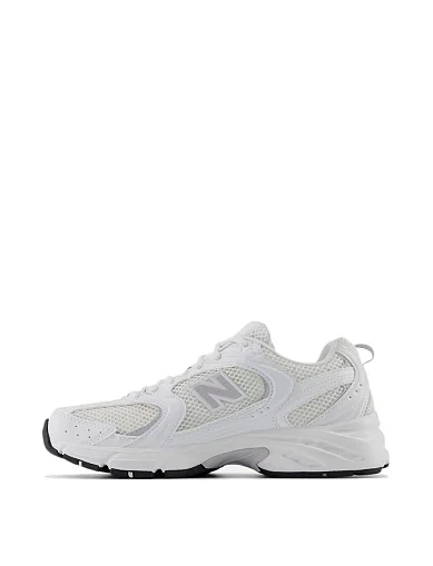 Мужские кроссовки New Balance 530 тканевые белые - фото 2 - Miraton