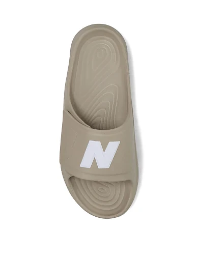 Мужские шлепанцы New Balance 202XA резиновые серые - фото 4 - Miraton