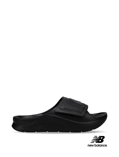 Чоловічі шльопанці New Balance 202XA гумові чорні - фото 1 - Miraton