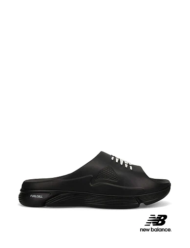Чоловічі шльопанці New Balance Fuel Cell SL гумові чорні - фото 1 - Miraton