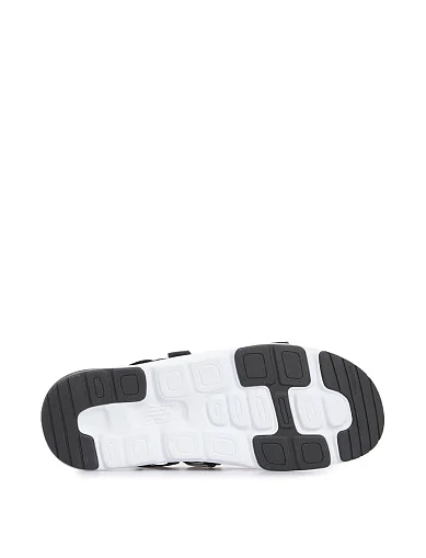 Мужские сандалии New Balance 750 из экокожи черные - фото 4 - Miraton