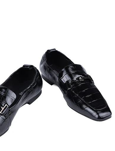 Жіночі сліпери MIRATON із наплаку чорні (3682-1) - фото 2 - Miraton