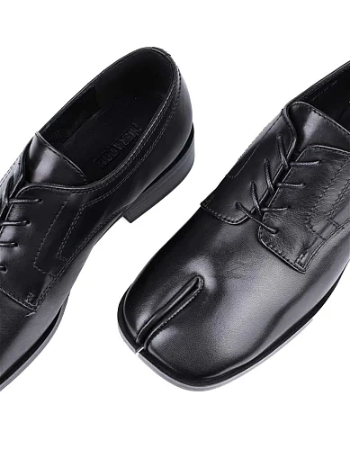 Жіночі туфлі дербі MIRATON шкіряні чорні (GT20567-031-NP1113) - фото 5 - Miraton