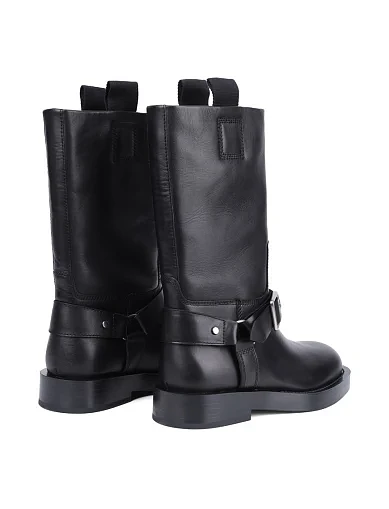 Жіночі чоботи MIRATON шкіряні чорні(JR1115-7) - фото 4 - Miraton