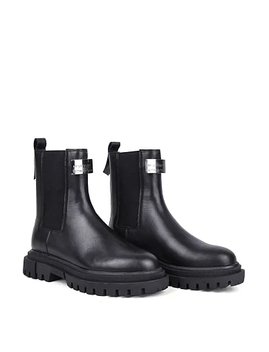 Жіночі черевики Attizzare шкіряні чорні(JR1136-3) - фото 3 - Miraton