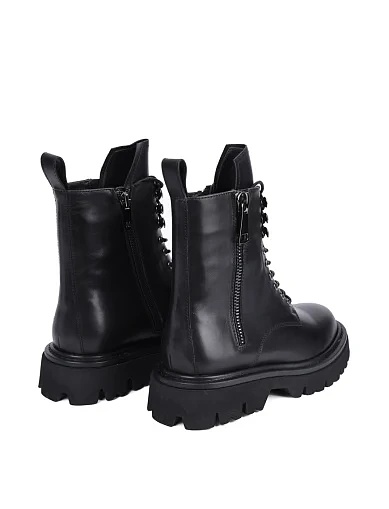 Жіночі черевики MIRATON шкіряні чорні(2451A-629-1) - фото 4 - Miraton