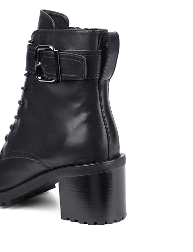 Жіночі черевики Attizzare шкіряні чорні(2407-618-1) - фото 3 - Miraton