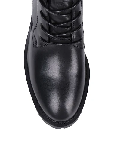 Жіночі черевики Attizzare шкіряні чорні(2407-618-1) - фото 5 - Miraton