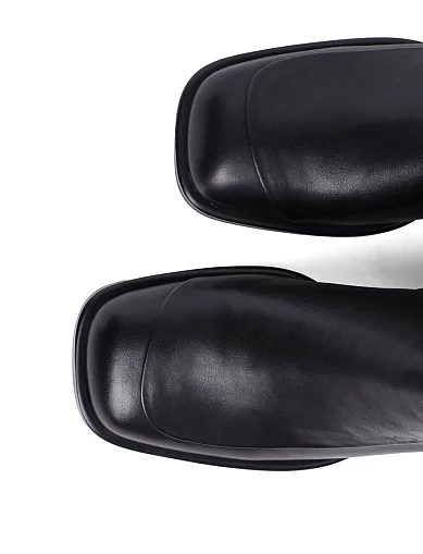 Женские ботинки Attizzare кожаные черные - фото 5 - Miraton