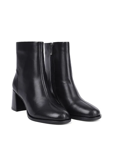 Женские ботинки Attizzare кожаные черные - фото 3 - Miraton