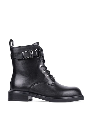 Жіночі черевики Attizzare шкіряні чорні(FT2408-605-1) - фото 1 - Miraton