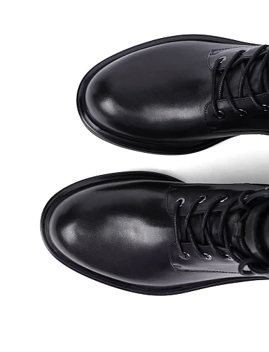 Жіночі черевики Attizzare шкіряні чорні(FT2408-605-1) - фото 5 - Miraton