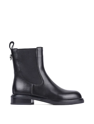 Женские ботинки Attizzare кожаные черные - фото 1 - Miraton