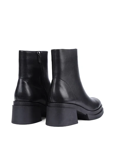 Женские ботинки Attizzare кожаные черные - фото 4 - Miraton