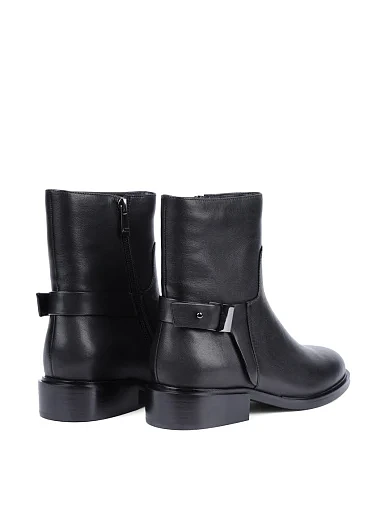 Жіночі черевики Attizzare шкіряні чорні(WS5219-3740-N560K) - фото 4 - Miraton