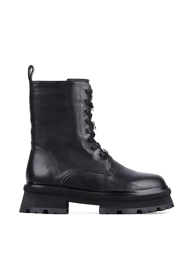 Жіночі черевики MIRATON шкіряні чорні(RY706K-7Y8) - фото 1 - Miraton