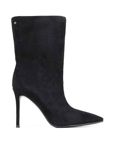 Жіночі черевики Mia May велюрові чорні(W587D-180) - фото 1 - Miraton