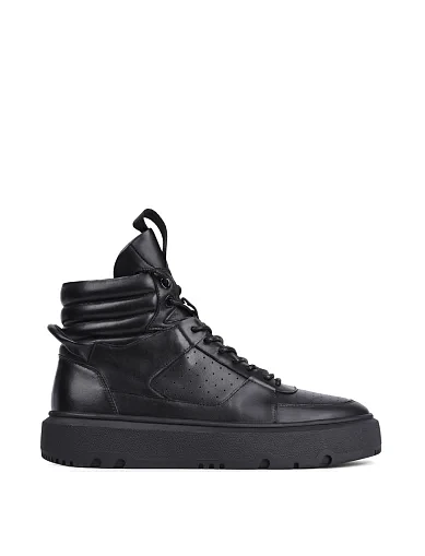 Жіночі черевики MIRATON шкіряні чорні(YK705H-24-216) - фото 1 - Miraton